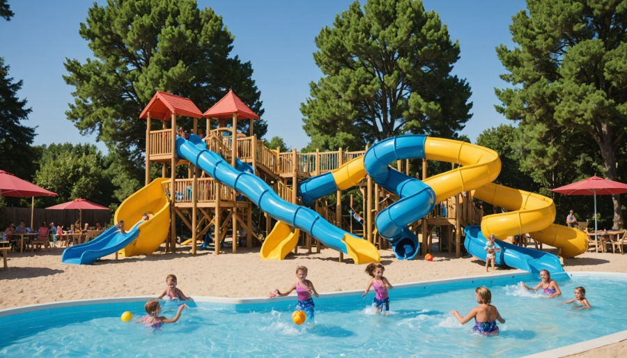 Guia para familias sobre campings con parque acuatico en las landas